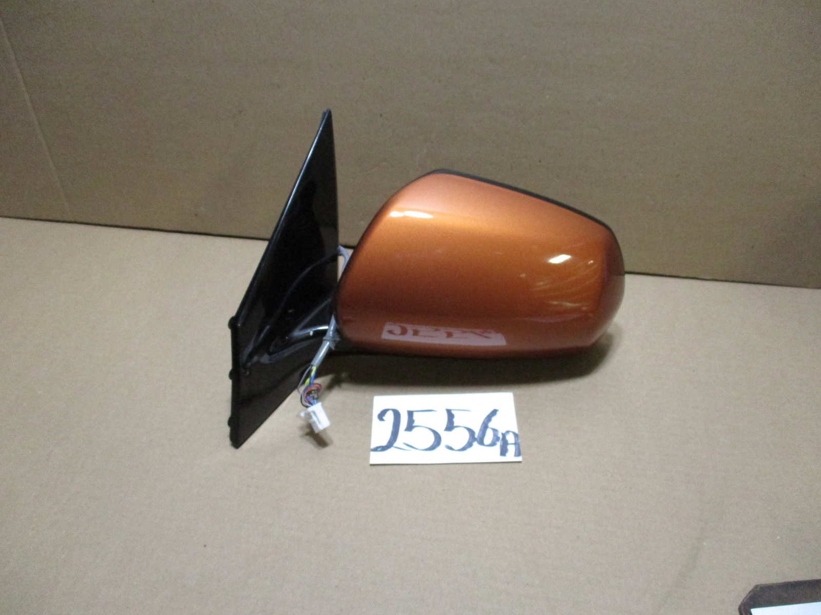 05 06 07 Nissan Murano DRIVER side Used Power Mirror Orange Metallic #2556-A