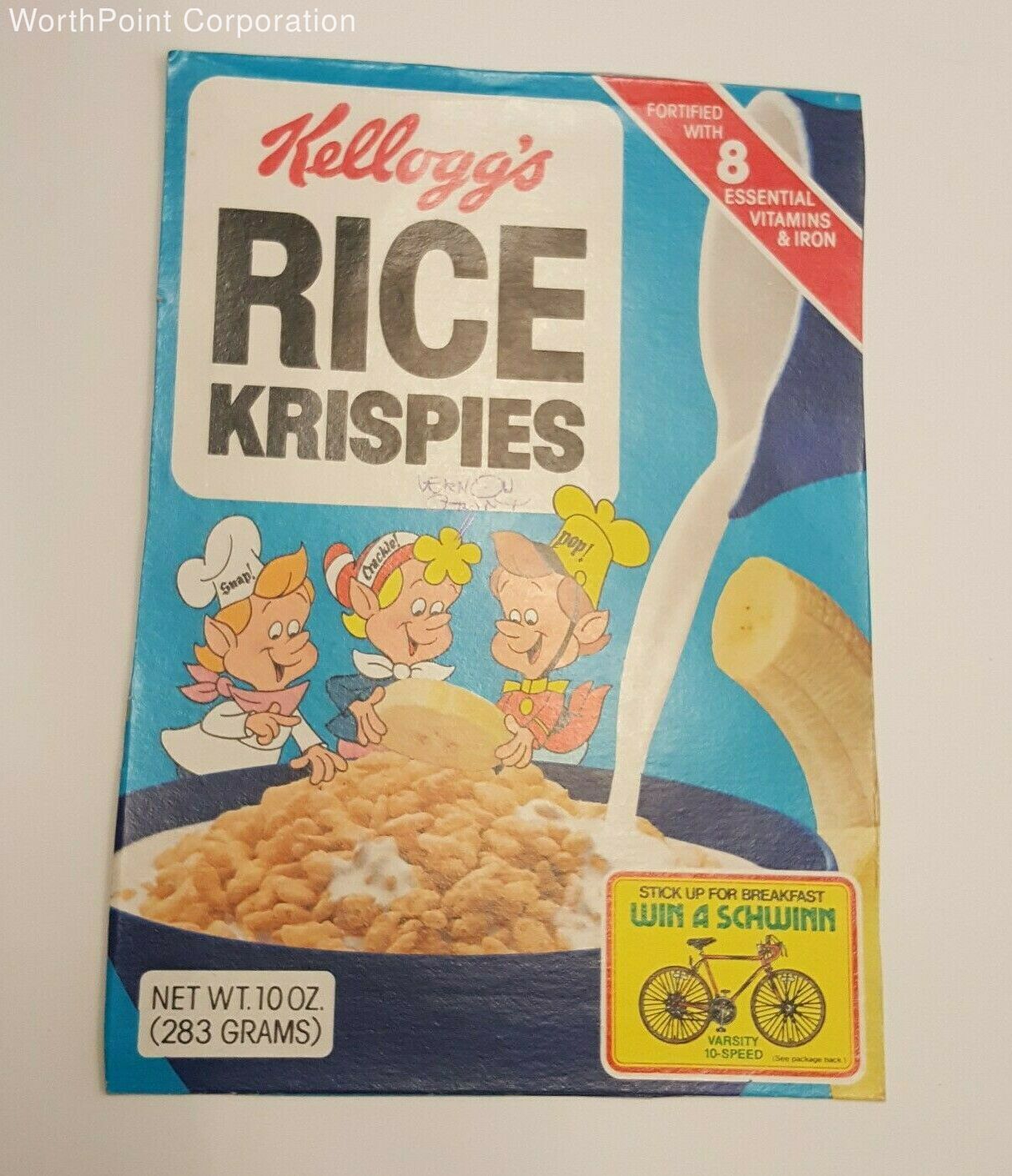 Kellogg's Rice Krispies Autographed Trimmed Cereal Box 10 oz size | eBay