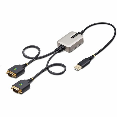 StarTech 2ft (60cm) 2-Port USB to Serial Adapter Cable 2P1FFC-USB-SERIAL