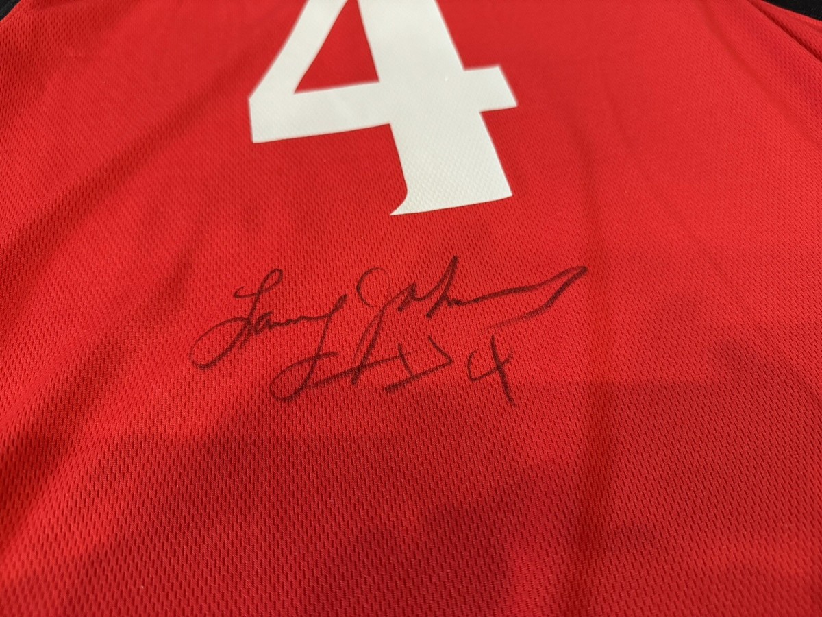 Maglietta Larry Johnson UNLV #4 - Nuova Con Etichette - Taglia Uomo