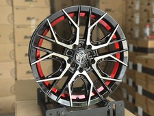 New 16x7 JS MY1822 (4 wheel) 5x114.3 fit HONDA TOYOTA Mazda Kia Acura Black Red
