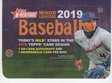 2019 TOPPS HERITAGE MINOR LEAGUE BASEBALL INSERT CARD PICK YOUR PLAYERS