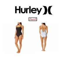 Hurley Women's Straight Back One Piece Swimsuit C45