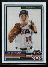 2023 Panini USA Baseball Stars & Stripes #22 Carson Bolemon