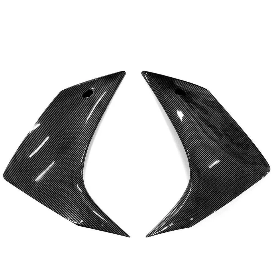 Carenado del panel de cubierta del radiador delantero de fibra de carbono para Yamaha YZF R1 2007-2008 Foto 4 de 4