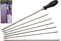 BGS Torx Plus Schraubendreher 10-40 Ts+T-Profil Stirnbohrung 7 = 14 GrößEn Satz