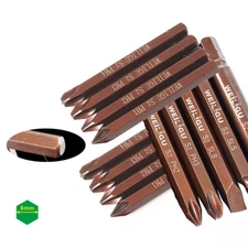 Bits For Screwdriver Impact Wrench 80mm Phillips Drive Set Ph1234 Magnetic Bits