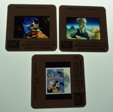 Wallace and Gromit British Claymation 20th Century Fox Slides Lot - 3 Slides