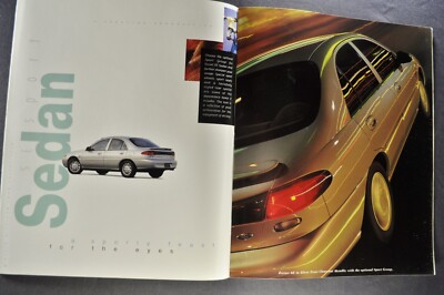 1998 Ford Escort Catalog Brochure ZX2 Sedan Wagon Excellent