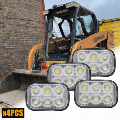 LED Flood Headlight 84306271 for Case SR130 SR150 SV185 SV250 TR270 TR310 TV380