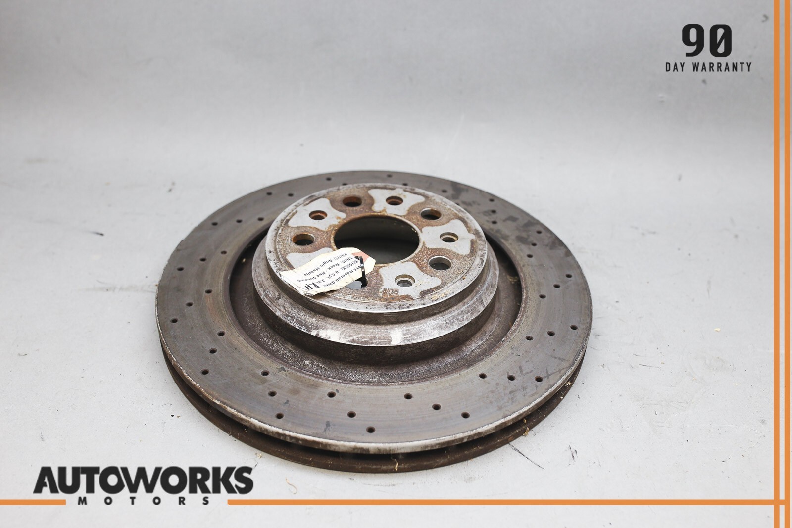 14-24 Maserati Ghibli M157 Rear Right Passenger Side Brake Rotor Disc OEM