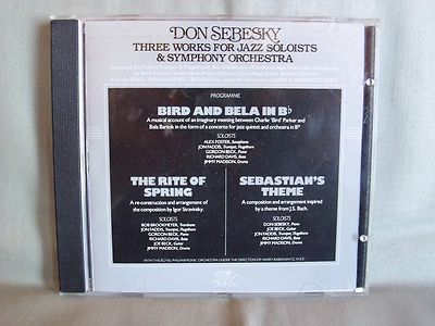 Don Sebesky- Three Works for Jazz Soloists & Symphony Orchestra- DCC 1999 NEU