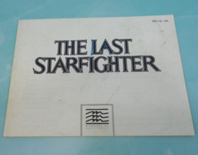 The Last Starfighter NES, 1990 Mindscape Nintendo Video Game, Manual & Box WORKS