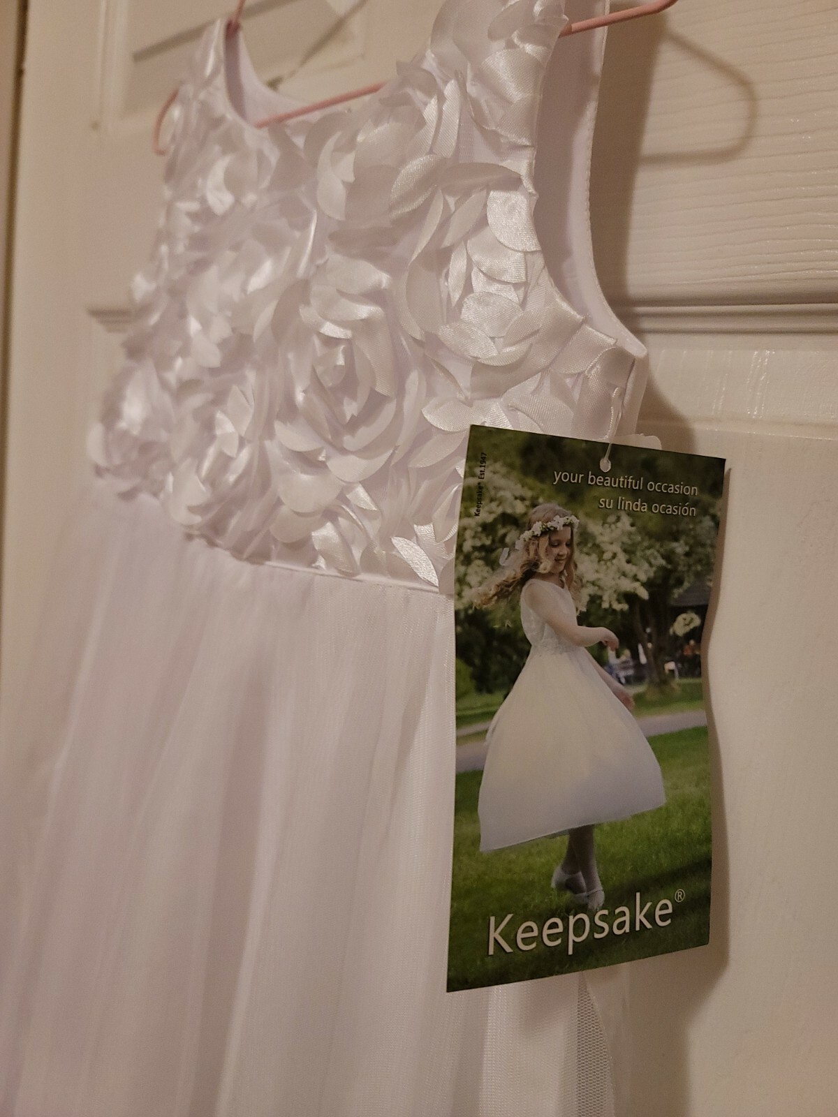 keepsake first communion dress