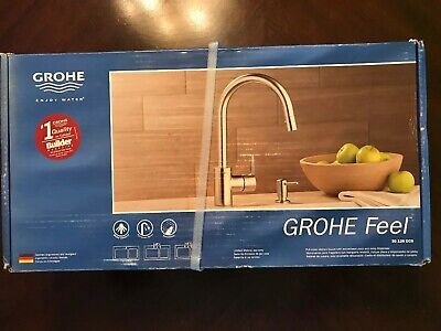 Grohe Feel 30 126 Dco Pull Out Kitchen Faucet A Steel Made In