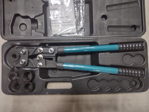 CW-1632AF Mechanical Crimping Tool w/ 4 SAE Dies in Storage Case - Picture 2 of 4