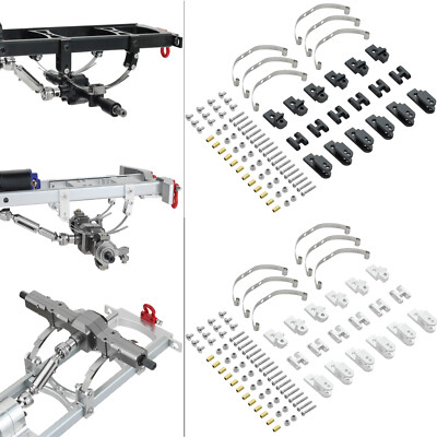 Essieu Arrière/intermédiaire Avant En Métal – Pour WPL B16, B36, JJRC Q60, Q63, Q64, MN-77 – 6WD
