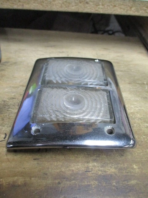 Nash JER 1949 luz de giro de conducción de estacionamiento bisel/lente lado derecho 14642 OEM Foto 2 de 4