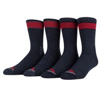 High Sierra Men S Boot Sock Full Cushion 2 Pack Navy With Red Stripe, 10 13 High Sierra Men S Boot Sock Full Cushion 2 Pack Navy With Red Stripe, 10 13