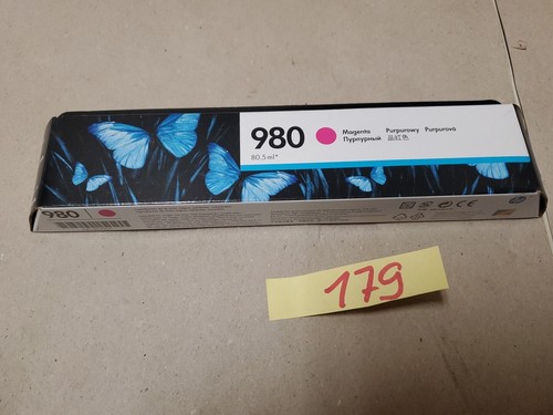 HP 980 Magenta Druckerpatrone 80,5 ml original NEU + OVP