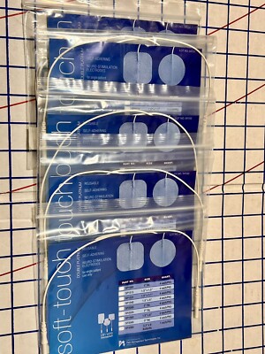 Reusable 5 Sets Of Soft-Touch Electrodes Self Adhering 3.3 X 6 Butterfly SP3360