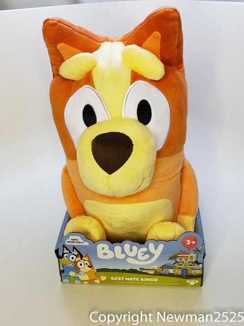 Bluey Bingo Best Mate 16 in Jumbo Stuffed Plush Toy Disney Junior Moose Toys for sale online | eBay