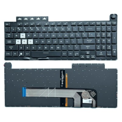 US Backlit Keyboard For Asus TUF Gaming A15 FA506QM FA506QR