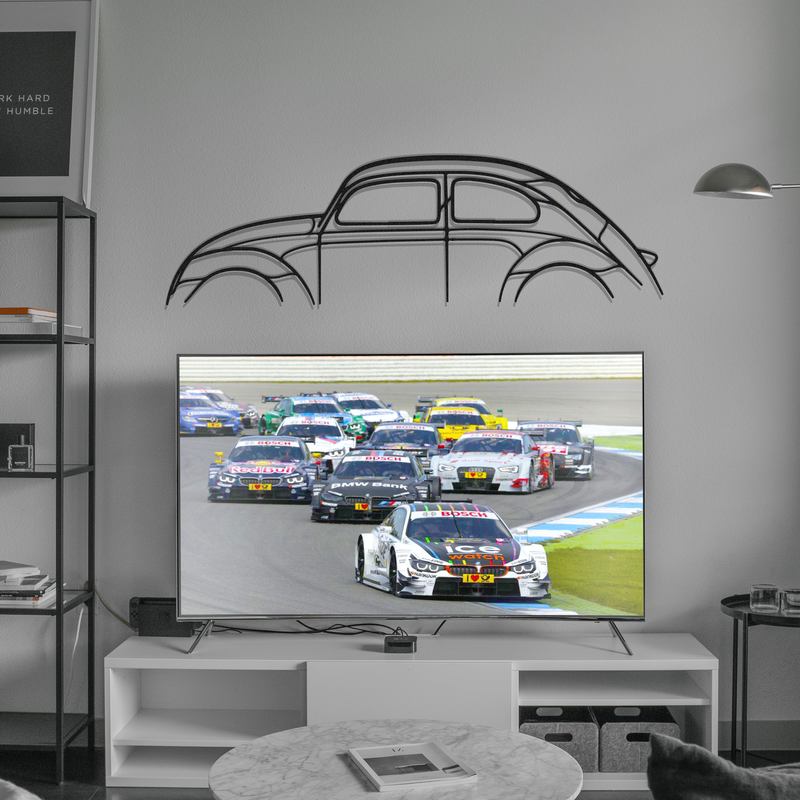 Wall Art Home Decor 3D Acrylic Metal Car Auto Poster USA Silhouette 2012 AMG