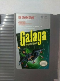Galaga Demons of Death Nintendo NES solo cartuccia gioco originale originale - testato