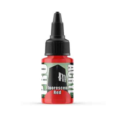Monument Hobbies Pro Acryl Standard Fluorescent Red 22ml