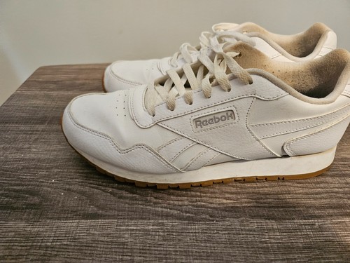 Reebok Classic Harman Run Sneaker, white/steel/gum, 10 M US - Picture 2 of 7