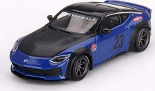 Nissan Z LBNATION WORKS Serian Blue Mijo Exclusives Mini GT Diecast 1:64 Scale