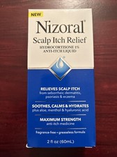 Nizoral Scalp Itch Relief Liquid Relieves Scalp Itch and Soothes Calms New