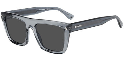 DSquared2 Men's Modern Flat Top Square Sunglasses - D20051S