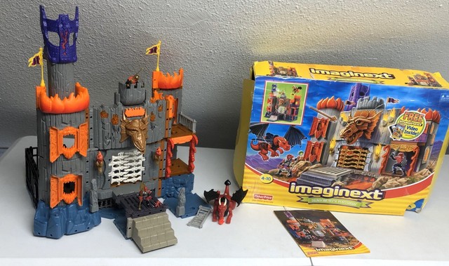 imaginext dragomont fortress