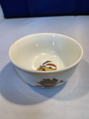 Royal Worcester Evesham Goldrand kleine Servierschale