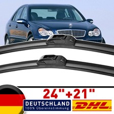 2x Scheibenwischer Set Satz für Mercedes C-Klasse W203 S203 CL203 2000-2003