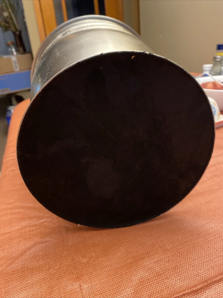 Urna/contenedor/portaflores de acero inoxidable decoración en relieve ¡¡OFERTA!!! Foto 3 de 4