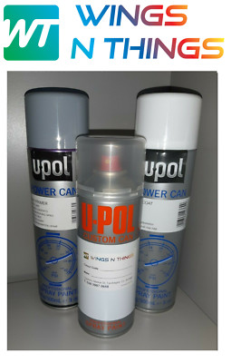 UPOL AEROSOL LACK GRUNDIERUNG LAC für HONDA MOTORRAD PRISMA SCHWARZ NH418P