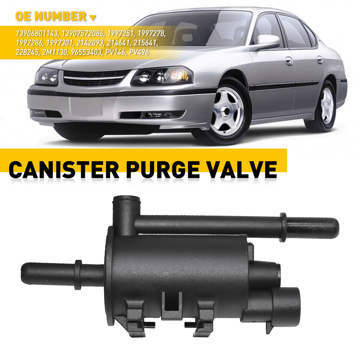 Canister Purge Valve Fits 20002005 Chevrolet Impala Monte Carlo