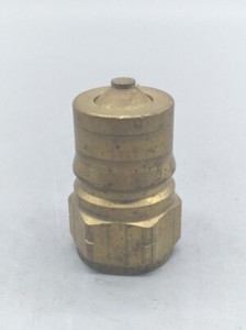 Eaton Hansen B8KP36BS Hydraulic Quick Connect Hose Coupling, Brass Body, Ball L