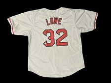 Boston Red Sox Derek Lowe Signed Custom Jersey w/ Beckett Witness