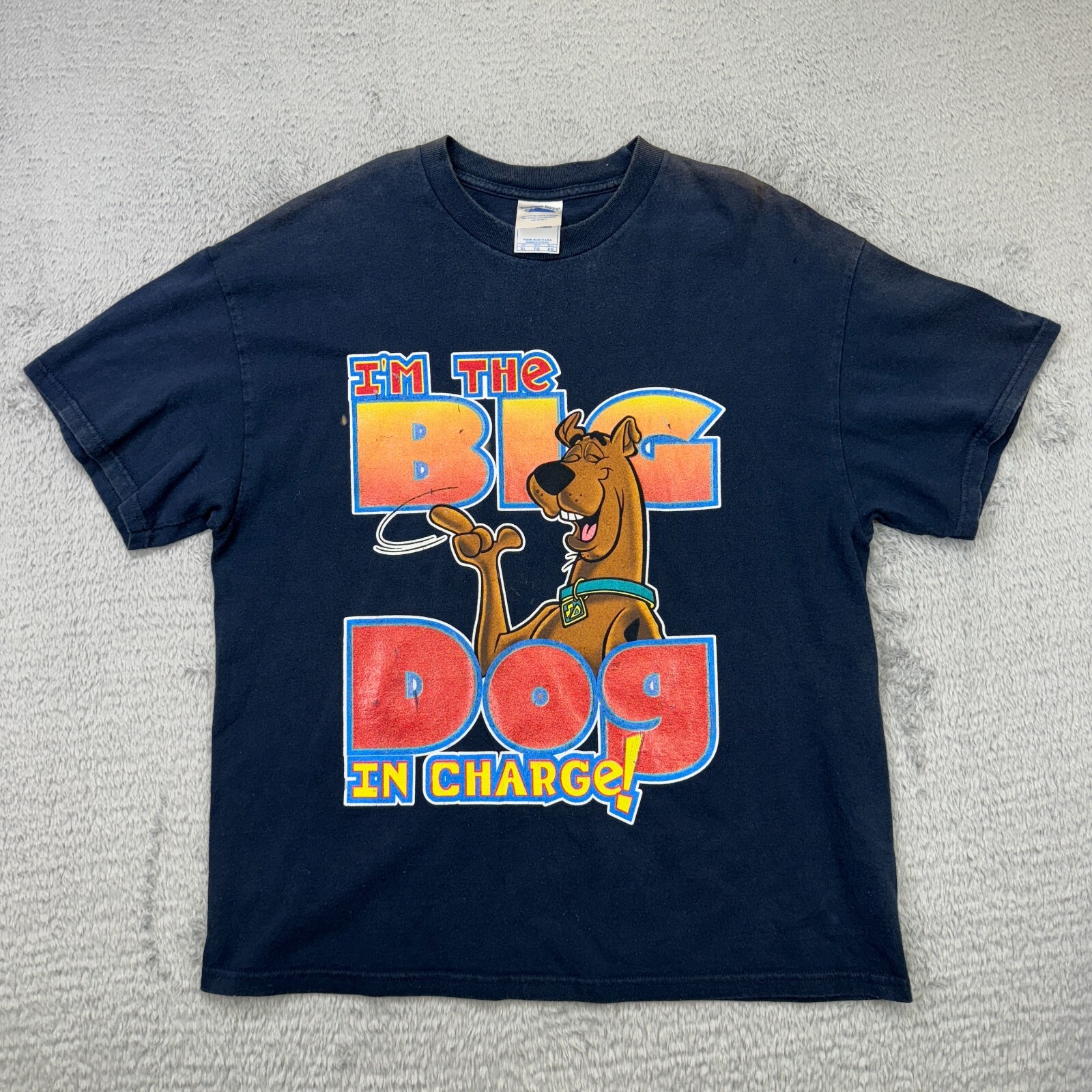 Vintage Scooby Doo t shirt mens XL blue 