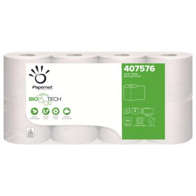 Papernet Toilettenpapier 407576 2lg 250Bl 8x8Rl