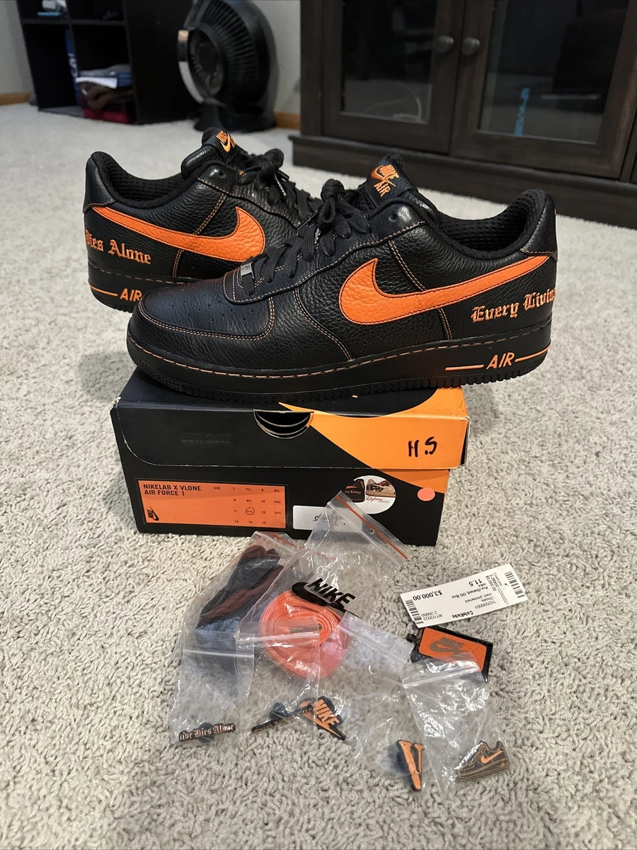 Escribe un reporte hada Típico Size 11.5 - Nike Air Force 1 Vlone 2017. Af1 VLONE | eBay