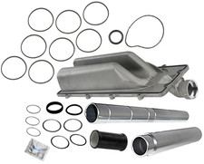 Kit de tubo de transferencia de agua refrigerante plegable (acero inoxidable) para BMW V8 06-10