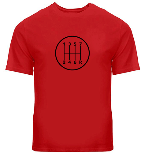Manual Transmission Gears Shift Pattern 7 Speed Stick T-Shirt Manual Gearbox Car - Picture 23 of 34