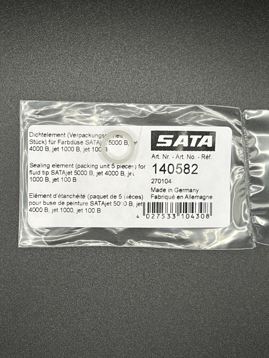 Private 『J』 SATA JET BACK SIDE FLUID TIP SEALING ELEMENT (1) FOR CURRENT
