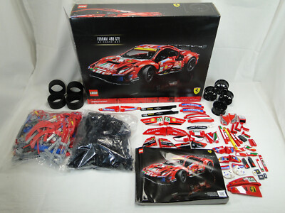 Lego Technic 42125 Ferrari 488 GTE AF Corse #51 komplett mit Anleitung OBA + OVP