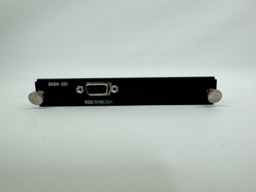Sony BRBK-301 Analog RGB Component Card for BRC-300 & BRU-300